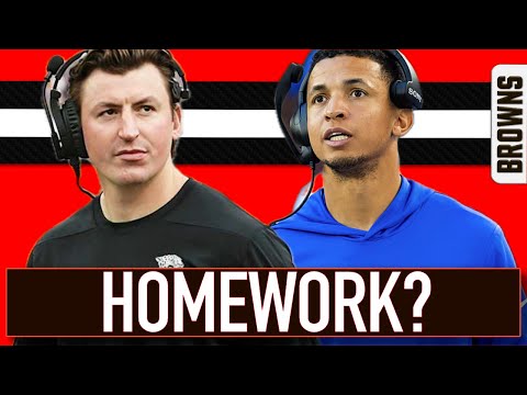 THE BROWNS ARE DOING THEIR HOMEWORK ON HEAD COACH CANDIDATES , this somehow made people mad