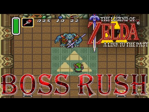 The Legend of Zelda: A Link to the Past - Boss Rush (No Damage)