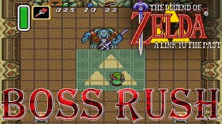 The Legend of Zelda: A Link to the Past - Boss Rush (No Damage)
