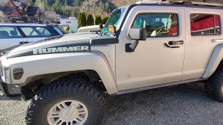 Hummer H3 door handle and lock replacement.