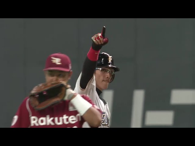 【7回裏】2アウトからの反撃打!! ファイターズ・陽のタイムリーヒット!! 2016/9/23 F-E