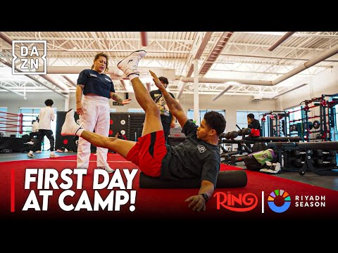 DAZN UNCUT: Inside Shakur Stevenson’s First Day of Camp for Teofimo Lopez