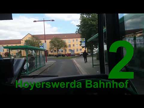 Bus 2 - Verkehrsbetriebe - Bahnhof Hoyerswerda - Verkehrsbetriebe