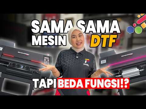 BANYAK YANG BELUM TAU! INI DIA PERBEDAAN DTF DAN DTF UV!