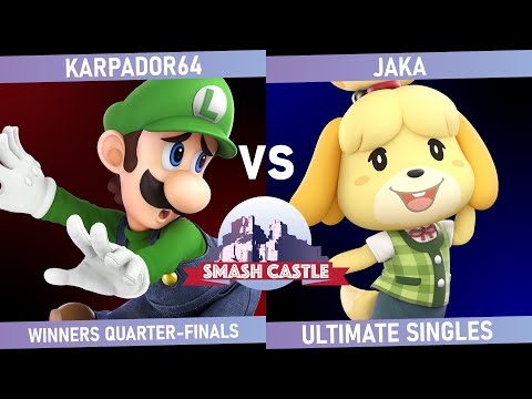 Smash Castle Finals Winners Quarters Finals - SoS Karpador64 Vs. SIR JAKA - Smash Ultimate SSBU
