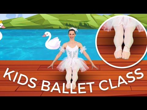 SWAN LAKE Kids Ballet Class | The Swan Princess Ballerina (Ages 3-8)