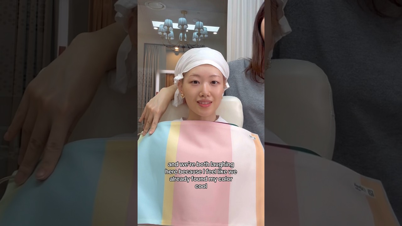 I finally cleared doubts about my personal color🙊 #shorts