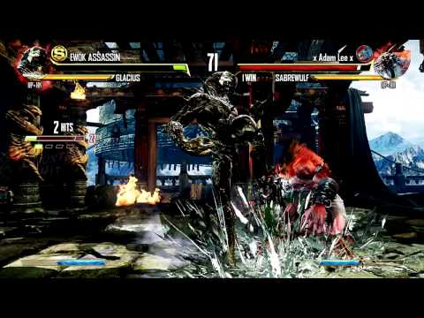 Killer Instinct: Ranked Match #23, xAdamLeex VS EWOK ASSASSIN! (Sabrewulf VS Glacius)