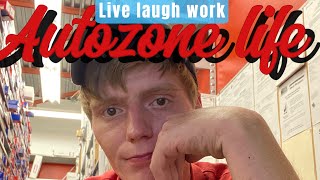 Autozone delivery driver.