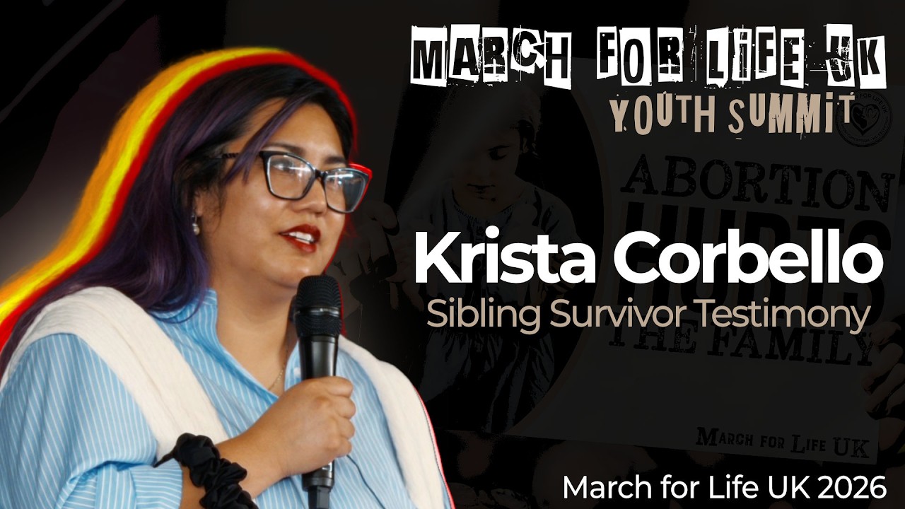 March for Life Uk Youth Summit: Krista Corbello