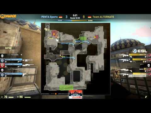 ALTERNATE vs. PENTA | Gruppe B, EPS Winter 2014 | (de_dust2)