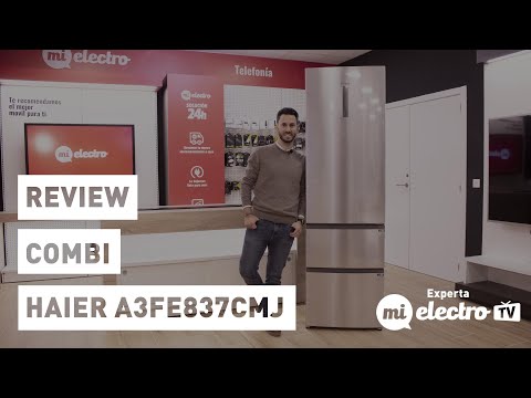 ⏯️Frigorífico Combi Haier A3FE837CMJ: el análisis MÁS COMPLETO