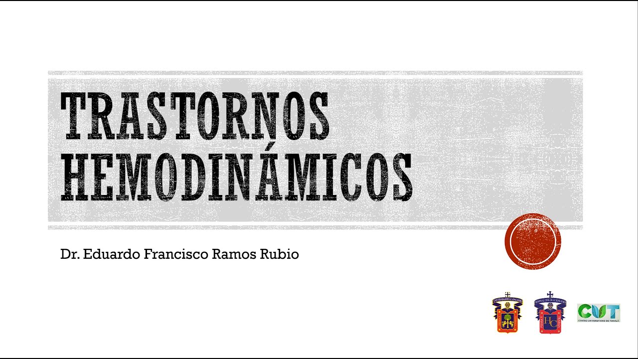 Trastornos hemodinámicos