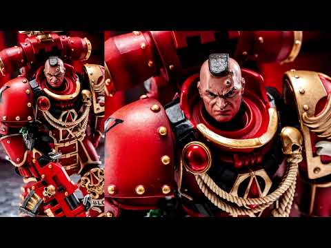 JoyToy 1/18 Warhammer The Horus Heresy Blood Angels Raldoron First Captain of the Blood Angels