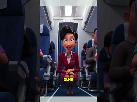 Ela Abriu a Janela do Avião e Todo Mundo Entrou em Pânico! 😱✈️🤣