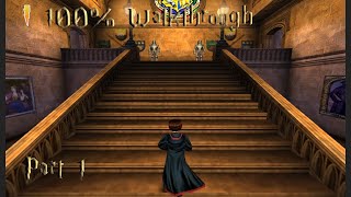 Harry Potter and the Philosopher's Stone (PC) 100% Walkthrough - Part 1