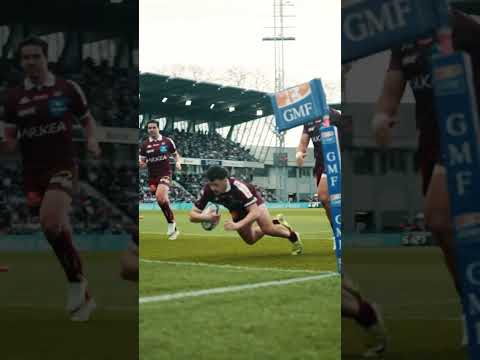 TOP 14 - J16: Feinte puis passe sautée d'Arthur Retière pour le jeune Echegaray 🥵