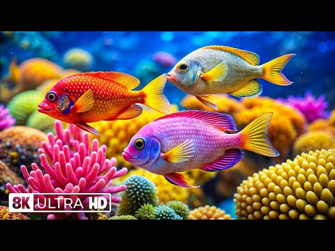 UNDERWATER PARADISE 8K HDR – Marine Life and Ocean Animals 8K Ultra HD