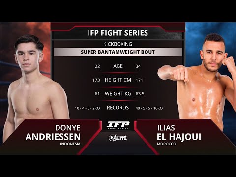 Donye Andriessen vs Ilias El Hajoui | 🔥 Full Fight | IFP Fight Series, Genk - Belgium