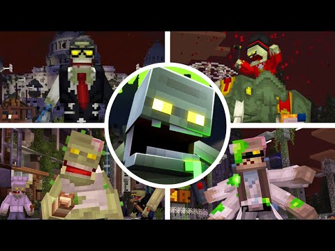 Ultimate Boss Fights in Minecraft's Zombie Classic DLC!