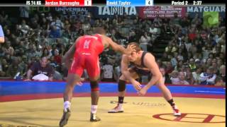 74 KG Finals - Jordan Burroughs (Sunkist Kids) vs. David Taylor (NLWC)
