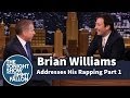 Brian Williams Addresses His Rapping -- Part 1 ...