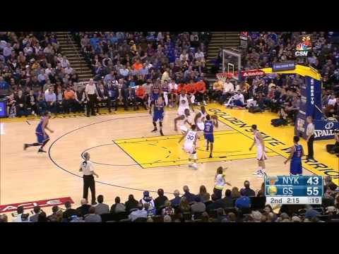 Kristaps Porzingis vs Golden State Warriors 15.12.2016 (8Pts)