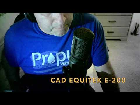 CAD Equitek E200 Multipattern Condenser Microphone 1990s - Black Bild 4