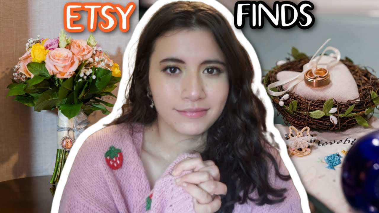 what I bought from ETSY for my WEDDING | wedding video