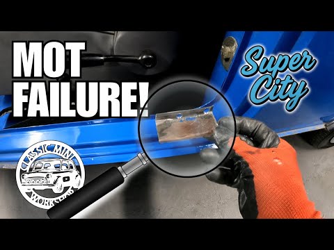 🔧 Classic Mini Doorstep Rust Repair – Invisible Weld Repair Step-By-Step