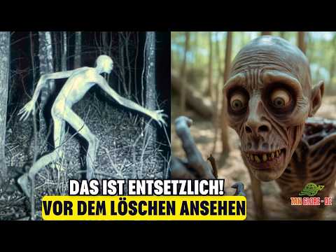 Das Sieht Man Nicht Alle Tage! Kamera Hat Im Wald Furchterregende Kreaturen Eingefangen! Doku