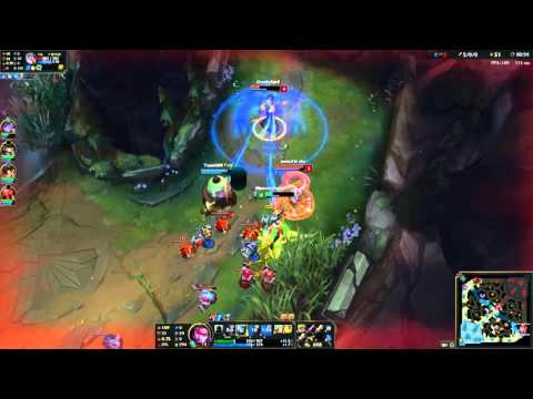 Vayne/ Tahm Kench vs Tristana/ sona fail