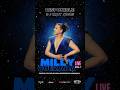 Feliz de anunciarles el lanzamiento de este soñado álbum: “Milly Quezada Live Vol.1”… 9 de Mayo!!!