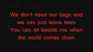 All American Rejects-Mona Lisa(When The World Comes Down) W/lyrics