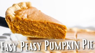 Easy Peasy Pumpkin Pie
