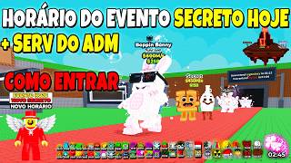 🤯 O SAMMY CONFIRMOU 🛑 A HORA DO EVENTO SECRETO HOJE! (NÃO PERCA!) 🤯 | Roube um Brainrot