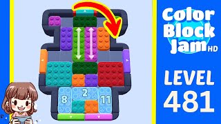 Solution du Niveau 481 de Color Block Jam