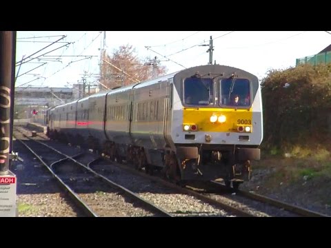 IE 201 Class Locomotive 227 + Enterprise Train - Kilbarrack Station