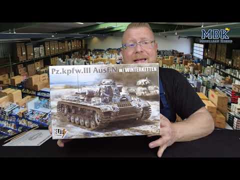 MBK packt aus #766 - 1:35 Pz.Kpfw. III Ausf. N w/Winterketten (Takom 8011)