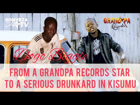 SAD 😭: 'FIMBO CHAPA' HIT MAKER ,DOGO BIGGIE, THE GRANDPA RECORDS YOUNGSTER NOW A DRUNKARD IN KISUMU.