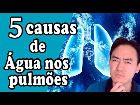 5 causes of water in the lungs - acute pulmonary edema