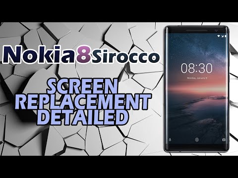 Nokia 8 Sirocco Bildschirmaustausch (detailliert)
