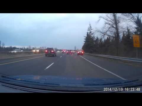 Reckless Drivers - Eugene Oregon, Delta Hwy at around 4:23PM Crash 12-19-2014