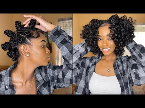 BANTU KNOTS ON NATURAL HAIR | *Detailed Tutorial*|...