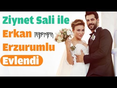 Ziynet Sali ile Erkan Erzurumlu Evlendi