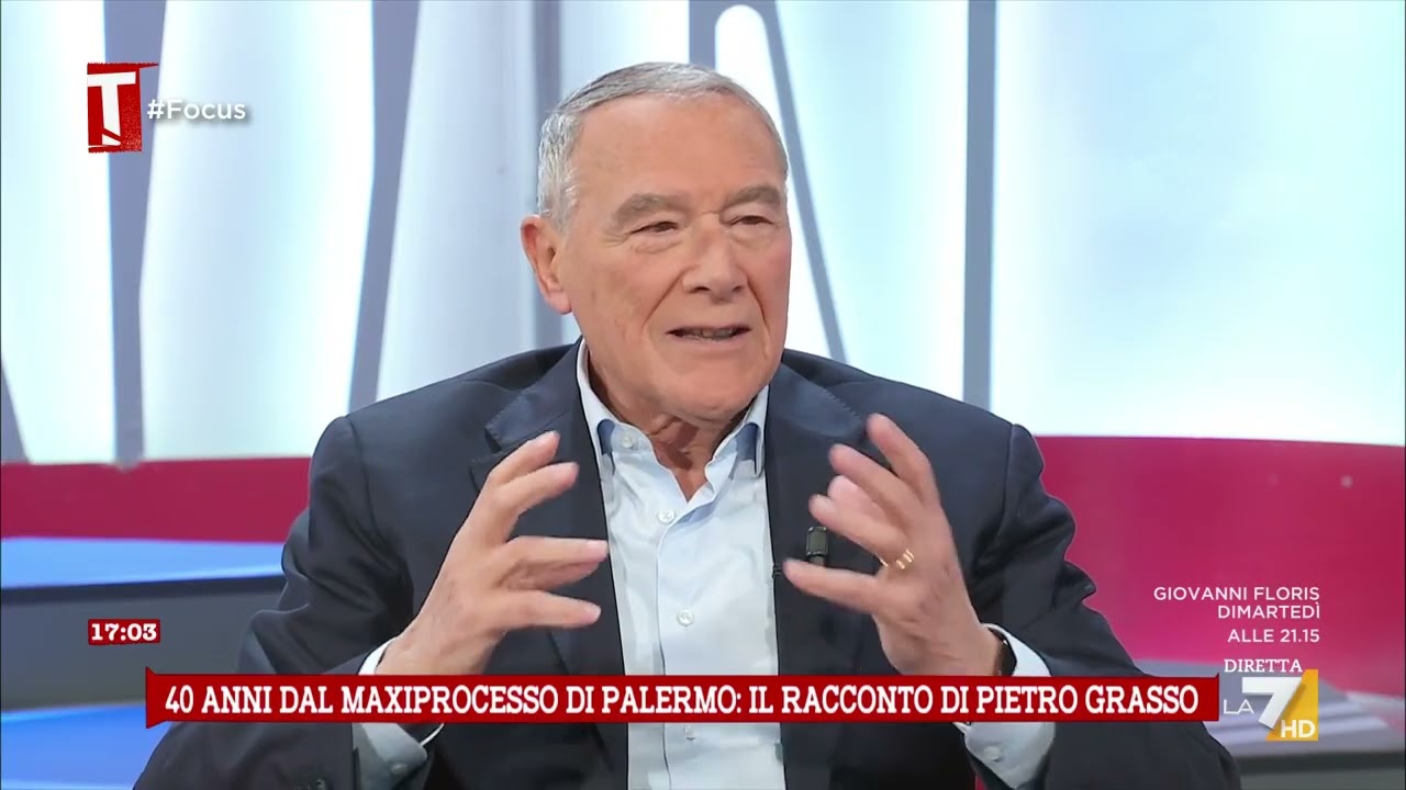 A 40 anni dal Maxiprocesso, Pietro Grasso: "Fu il grande riscatto del popolo siciliano"