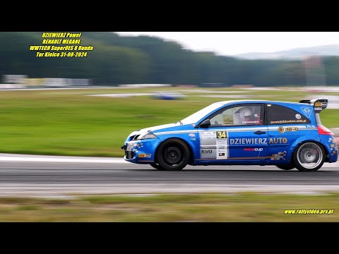 DZIEWIERZ Paweł - RENAULT MEGANE - WWTECH SuperOES 8 Runda Tor Kielce 31-08-2024