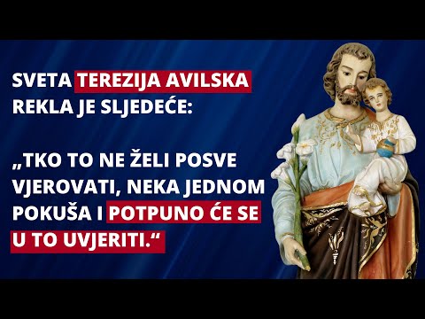 POMOLIMO SE SVETOM JOSIPU: "S pouzdanjem u svetog Josipa bit će nam darovane izvanredne milosti"