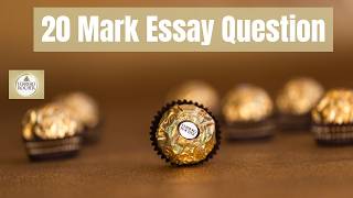This 20 Mark Question Could Come Up in Paper 3 - Be Ready!