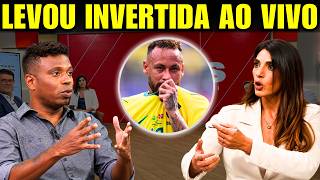 Sadi chama Edílson para criticar Neymar e acaba levando INVERTIDA ao vivo na Globo!